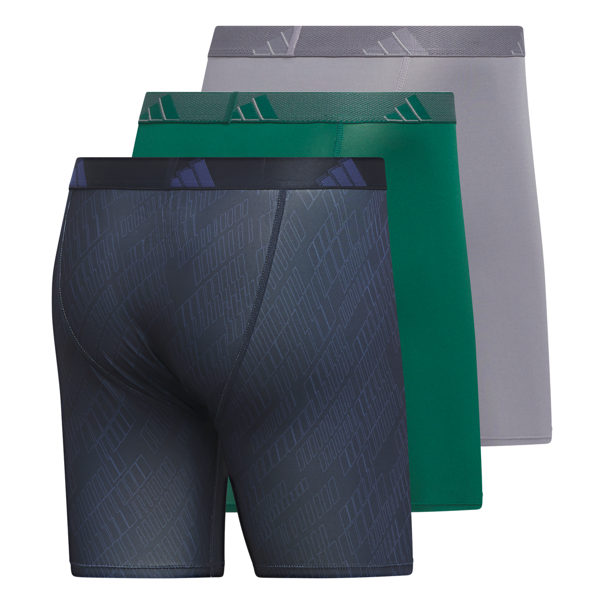 adidas Men's Microfiber 3-Pack Boxer Brief-5