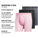 adidas Men's Microfiber 3-Pack Boxer Brief-2