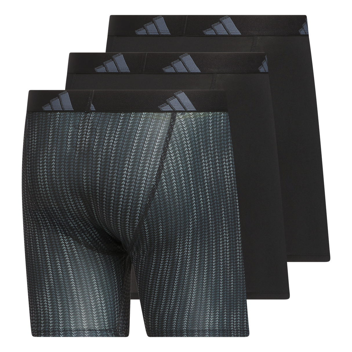 adidas Men's All Day Microfiber 3-Pack Boxer Brief-3