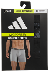 adidas Men's All Day Microfiber 3-Pack Boxer Brief-5