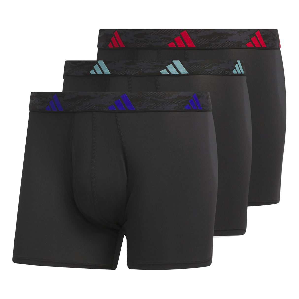 adidas Men's Microfiber 3-Pack Trunk-1