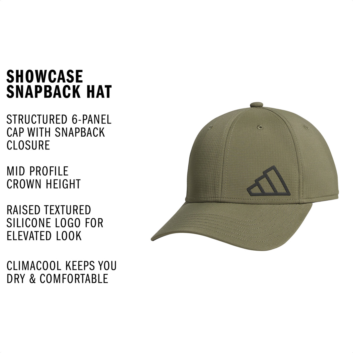 adidas Men's Showcase Snapback Hat-3