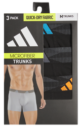 adidas Men's Microfiber 3-Pack Trunk-8