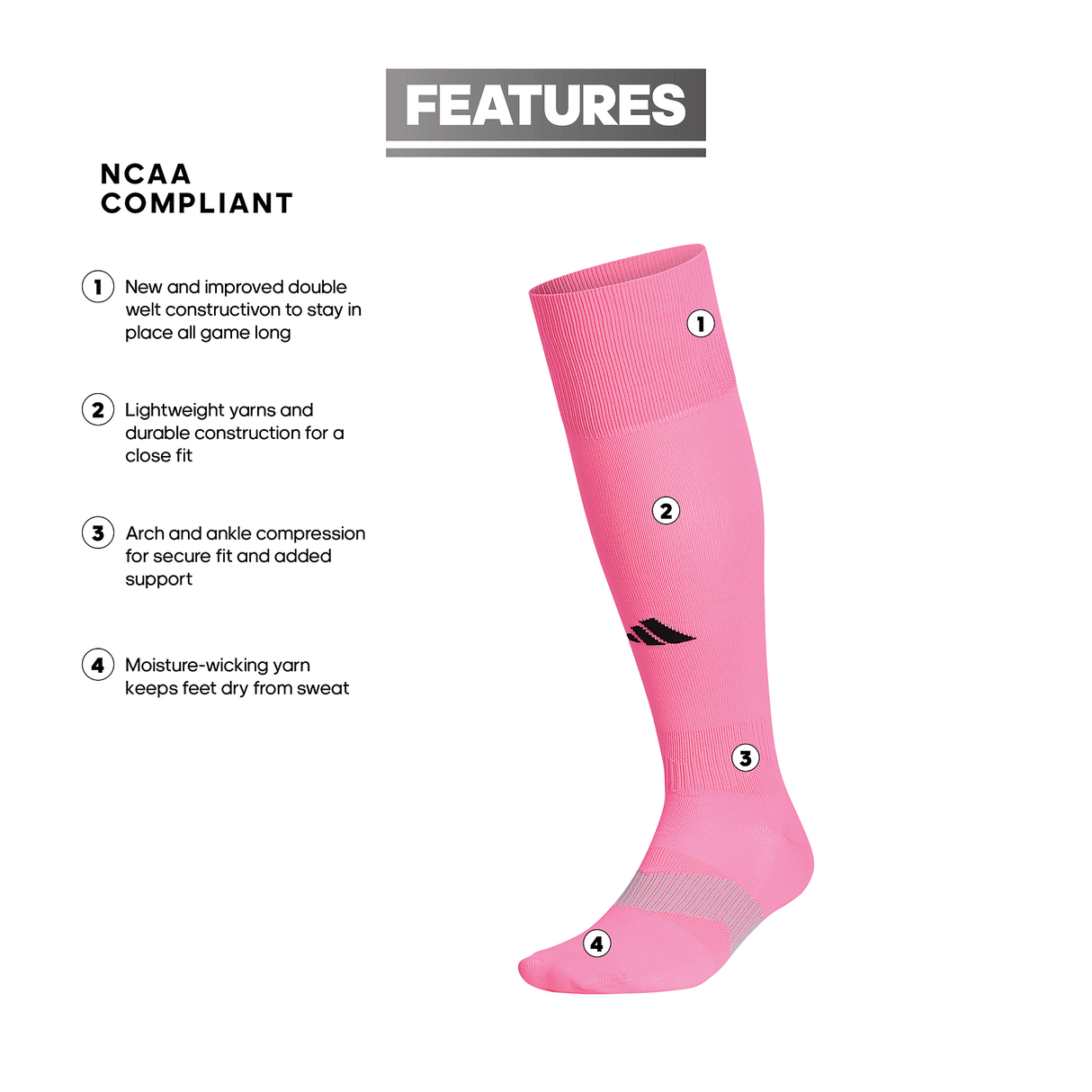 adidas Metro 6 OTC Sock-2