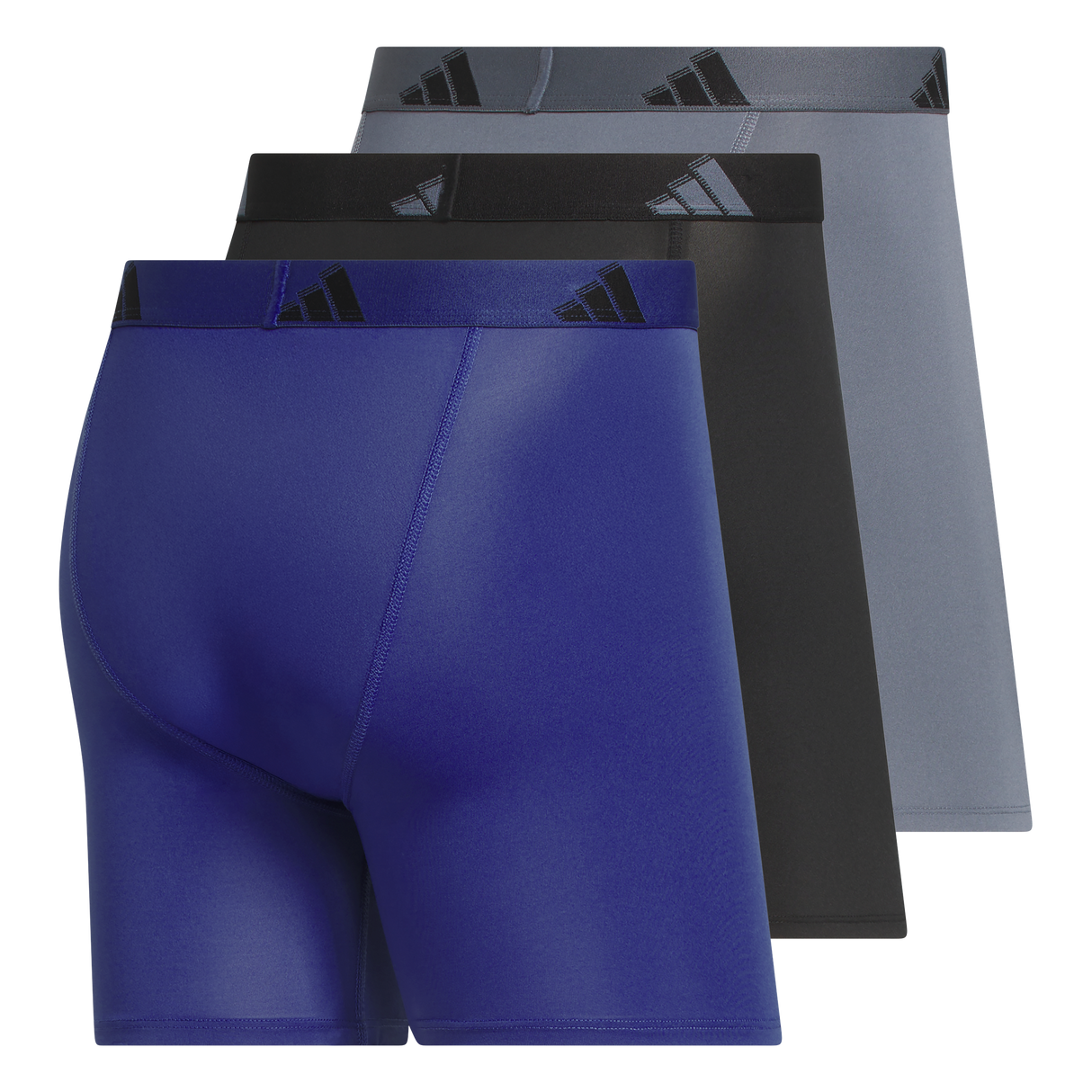 adidas Men's All Day Microfiber 3-Pack Boxer Brief-5
