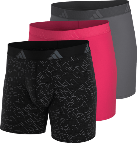 adidas Men's Microfiber 3-Pack Boxer Brief-1