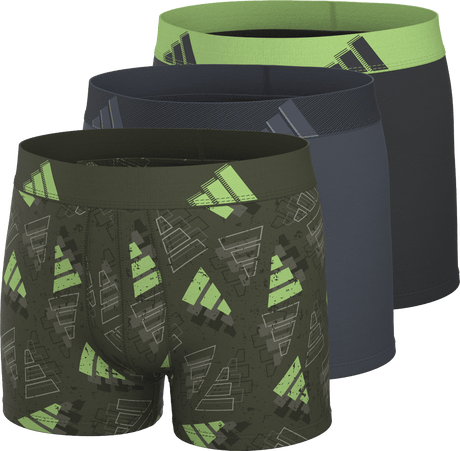 adidas Men's Microfiber 3-Pack Trunk