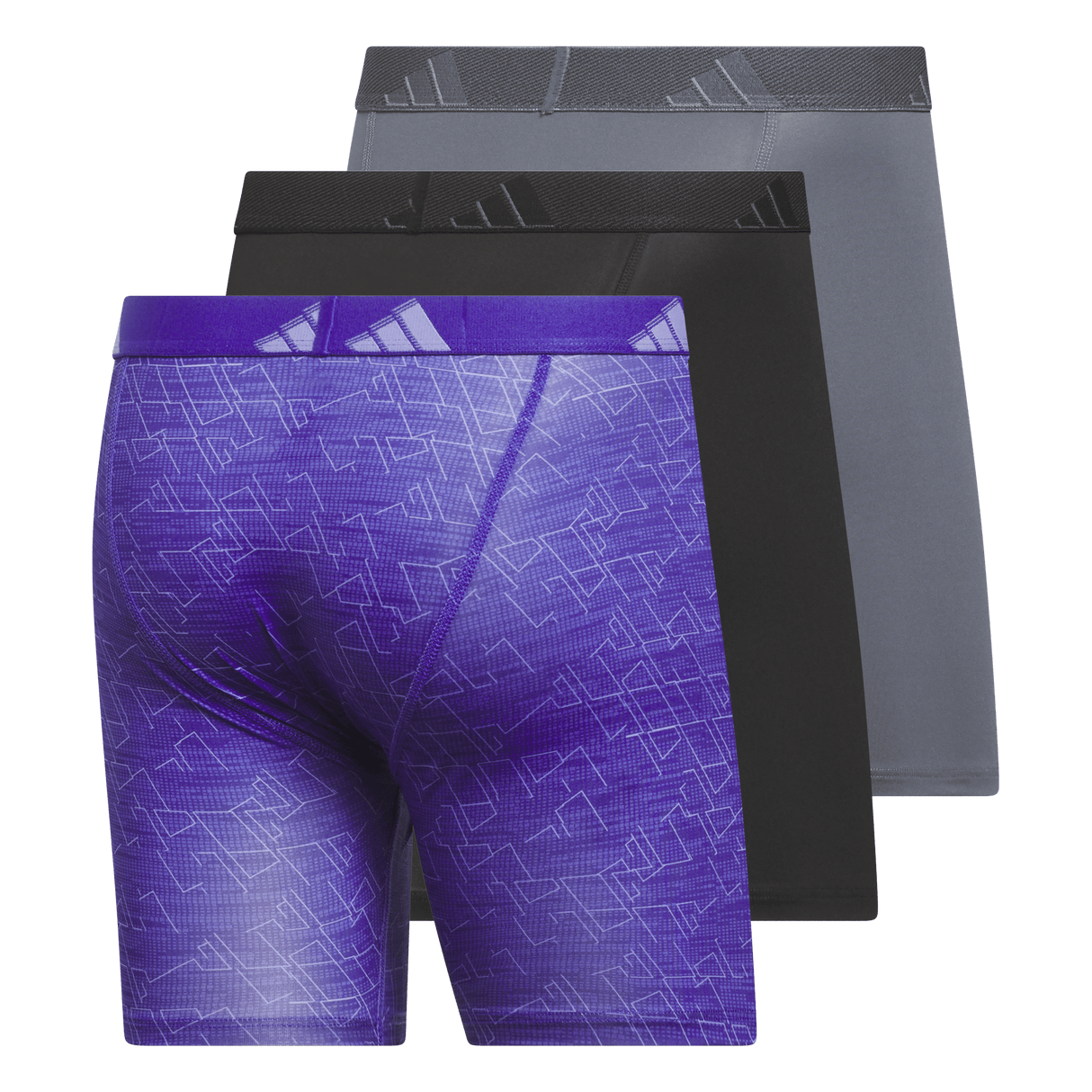 adidas Men's Microfiber 3-Pack Boxer Brief-4