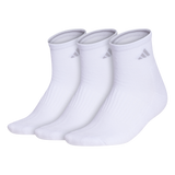adidas Women's Cushioned 3.0 3-Pack Quarter Sock-1