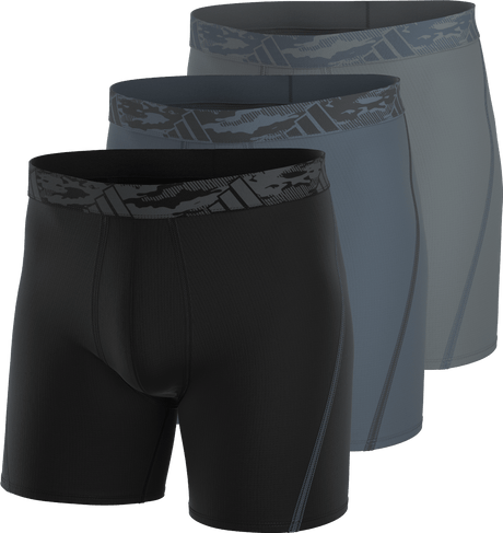 adidas Men's All Day Mesh 3-Pack Boxer Brief-1