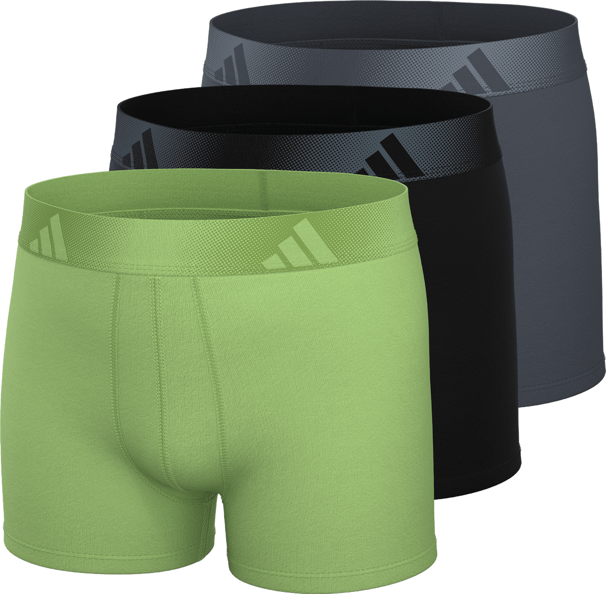 adidas Men's Microfiber 3-Pack Boxer Brief