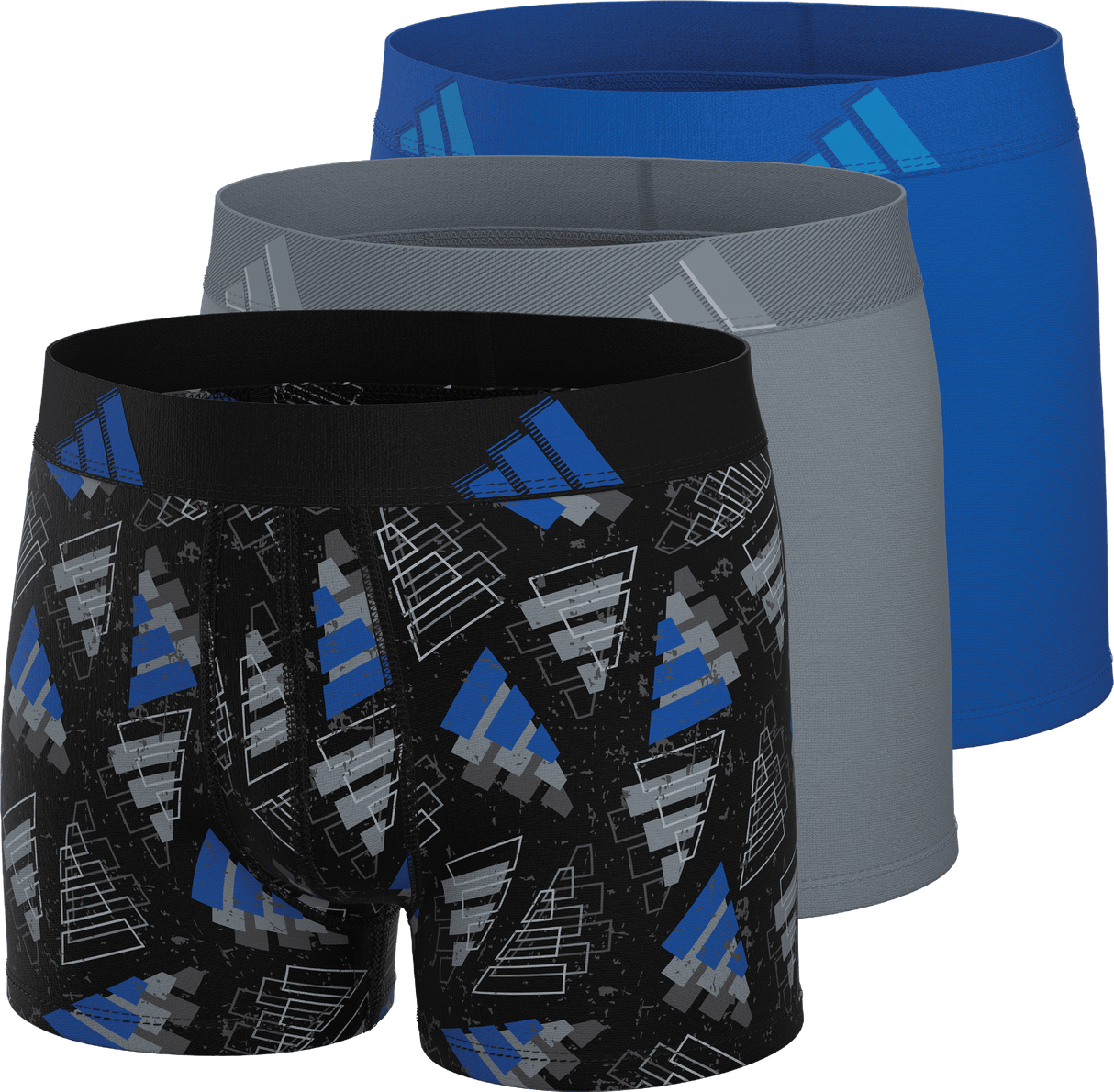 adidas Men's Microfiber 3-Pack Boxer Brief