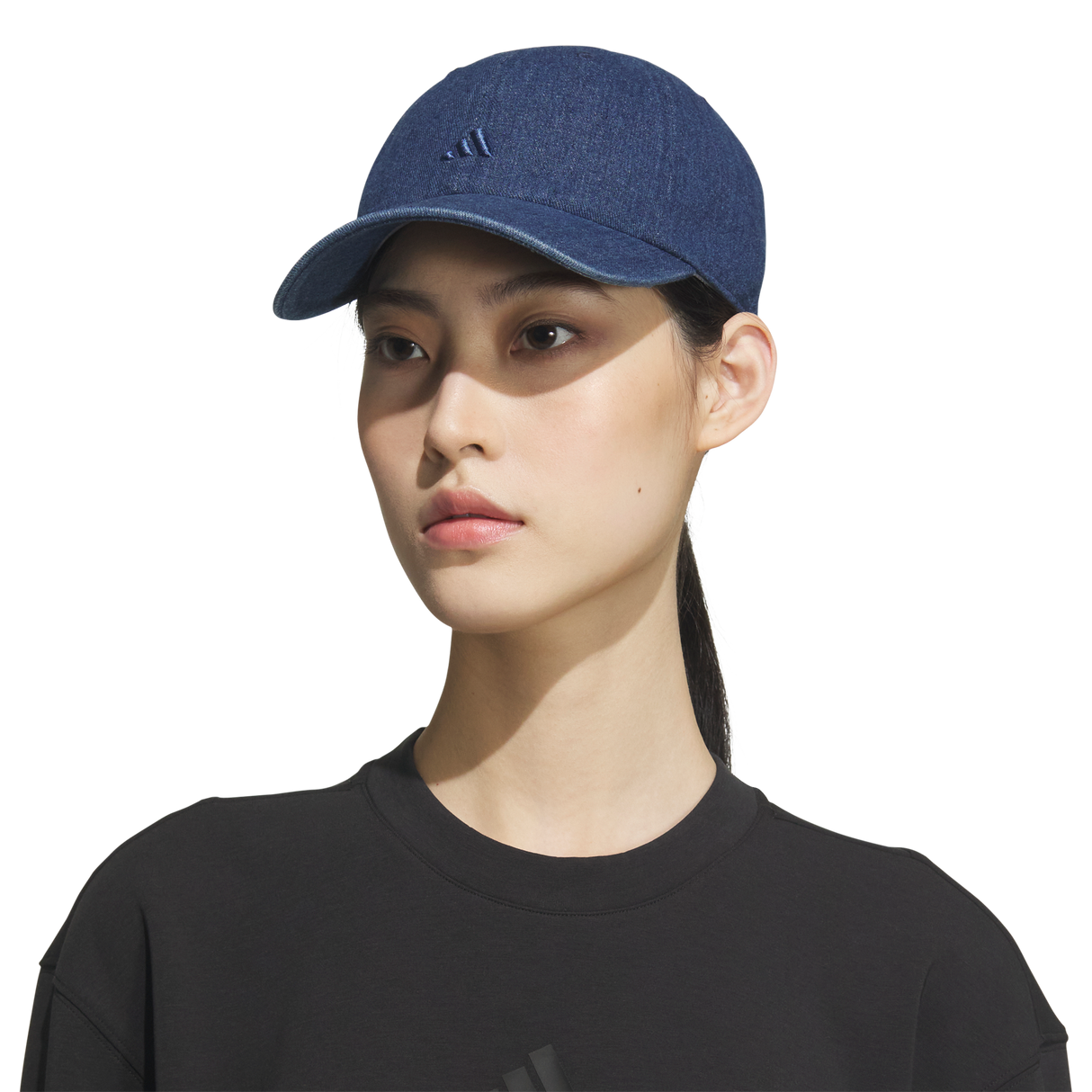 adidas Women's Denim Strapback Hat-1