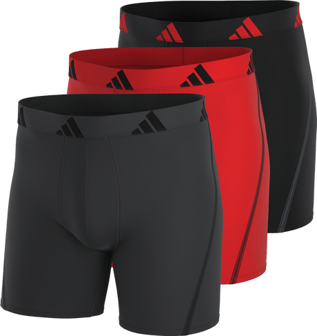 adidas Men's All Day Mesh 3-Pack Boxer Brief-1