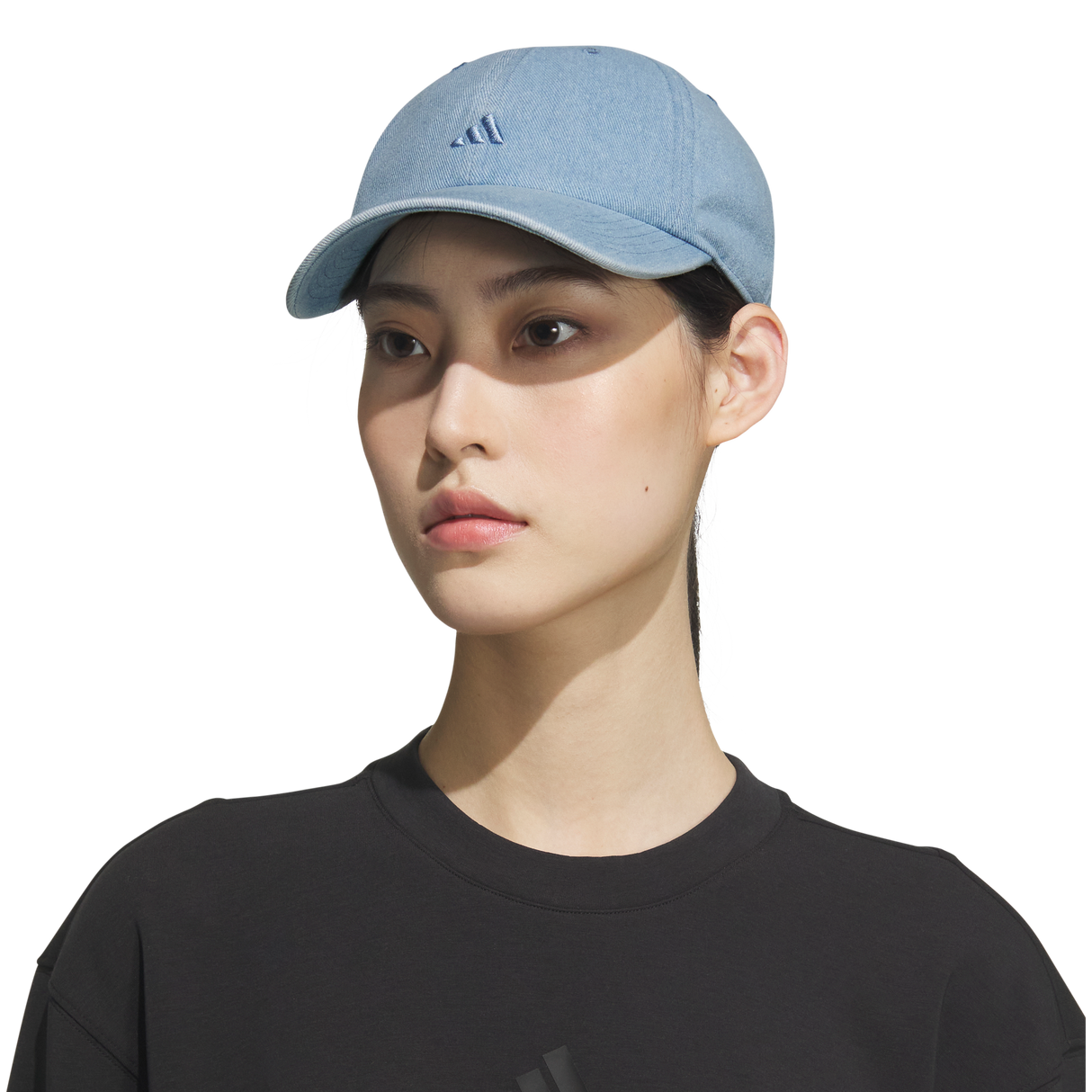 adidas Women's Denim Strapback Hat-1
