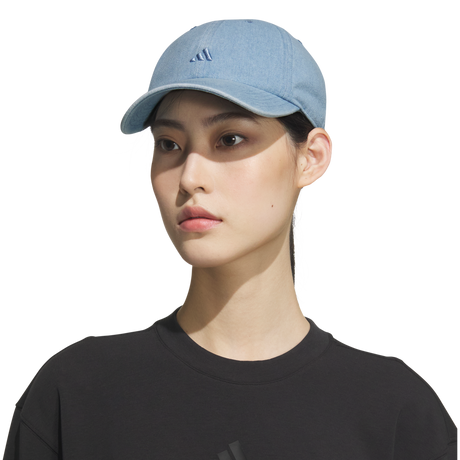 adidas Women's Denim Strapback Hat-1