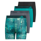 adidas Youth Microfiber Graphic 4-Pack Boxer Brief-3