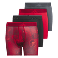 adidas Youth Microfiber Graphic 4-Pack Boxer Brief-1
