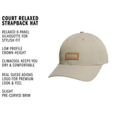 adidas Women's Court Relaxed Strapback Hat-3