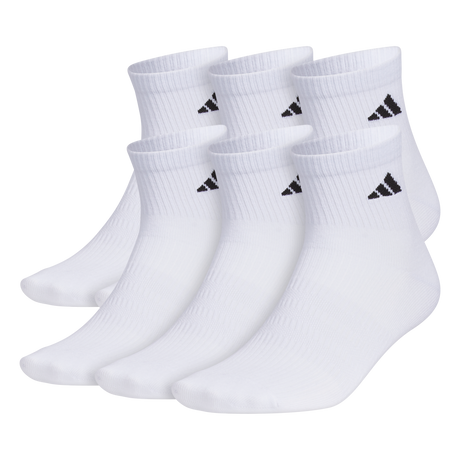 adidas Men's Superlite 3.0 6-Pack Quarter Sock-1