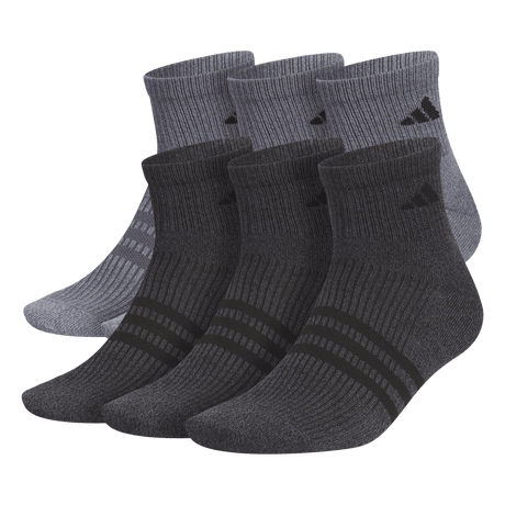 adidas Men's Superlite 3.0 6-Pack Quarter Sock-1