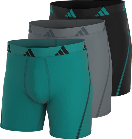 adidas Men's All Day Mesh 3-Pack Boxer Brief-1