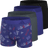 adidas Youth Microfiber Graphic 4-Pack Boxer Brief-1