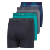 adidas Youth Microfiber Graphic 4-Pack Boxer Brief-2
