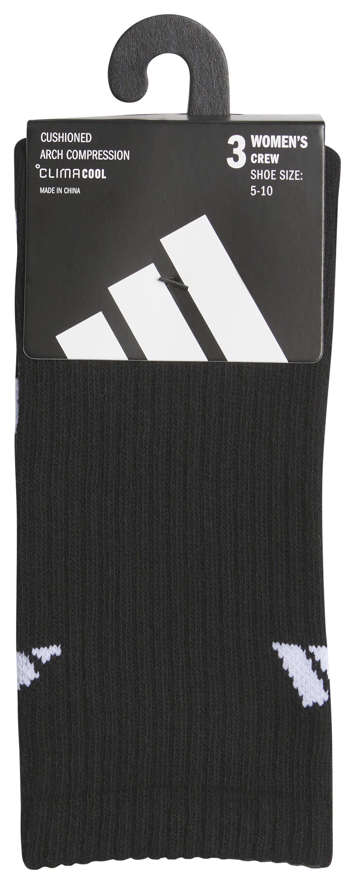 adidas Women's Cushioned 4.0 3-Pack Crew Sock-5