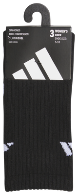 adidas Women's Cushioned 4.0 3-Pack Crew Sock-5