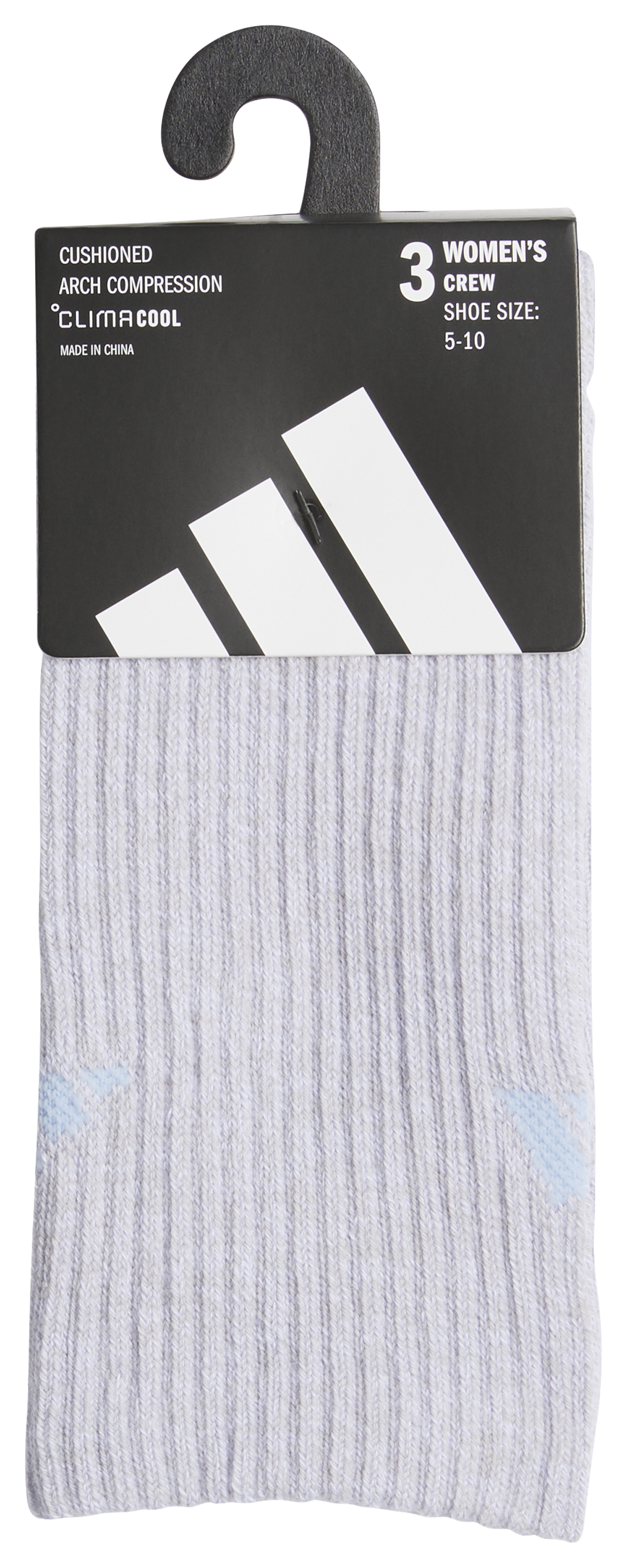 adidas Women's Cushioned 4.0 3-Pack Crew Sock-5