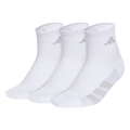 adidas Women's All Day Training 3-Pack Quarter Sock-1