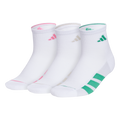 adidas Women's All Day Training 3-Pack Quarter Sock-1