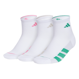 adidas Women's All Day Training 3-Pack Quarter Sock-1