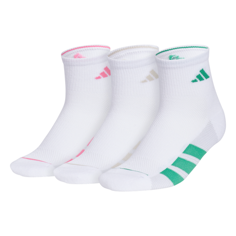 adidas Women's All Day Training 3-Pack Quarter Sock-1