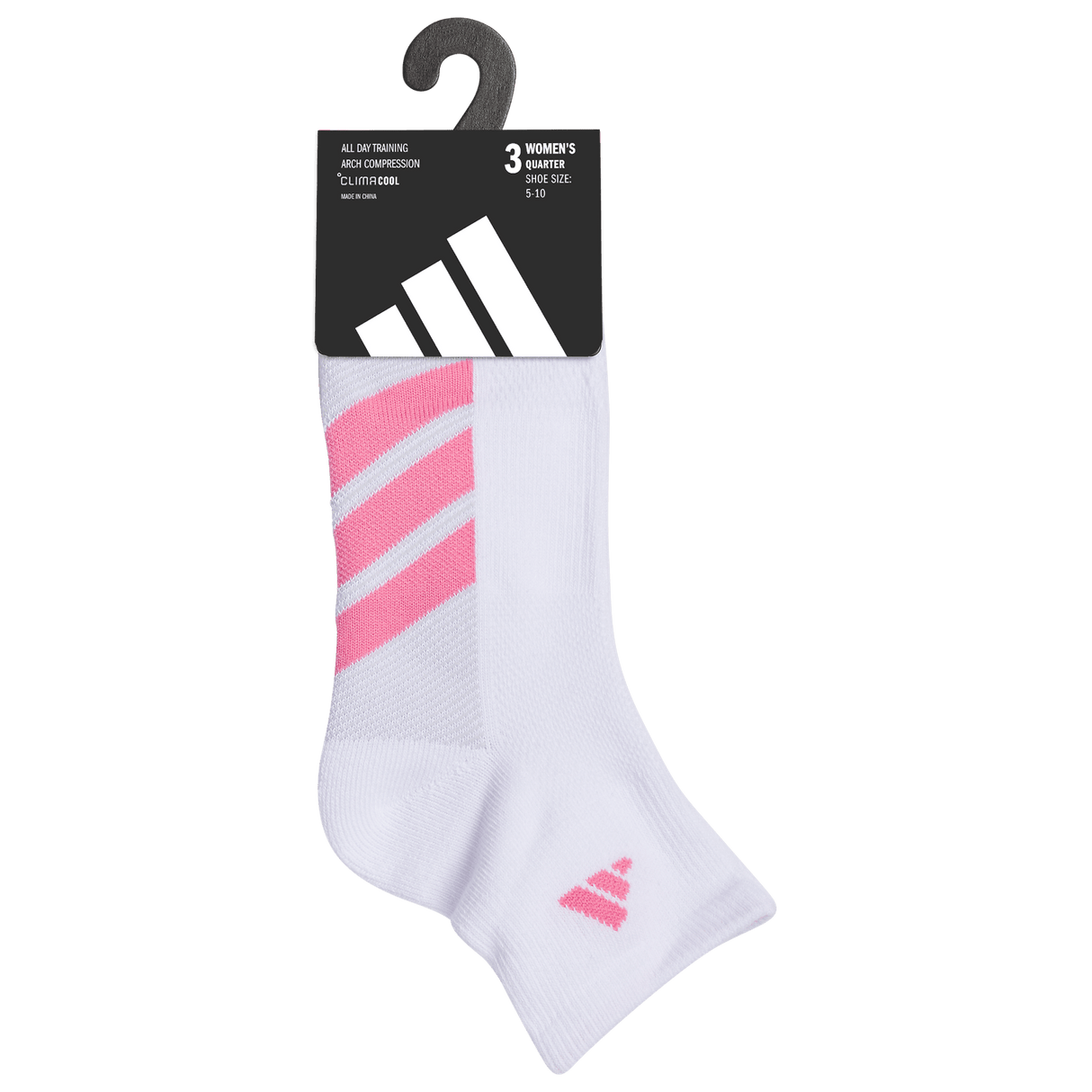 adidas Women's All Day Training 3-Pack Quarter Sock-8