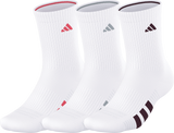 adidas Women's Cushioned 4.0 3-Pack Crew Sock-1