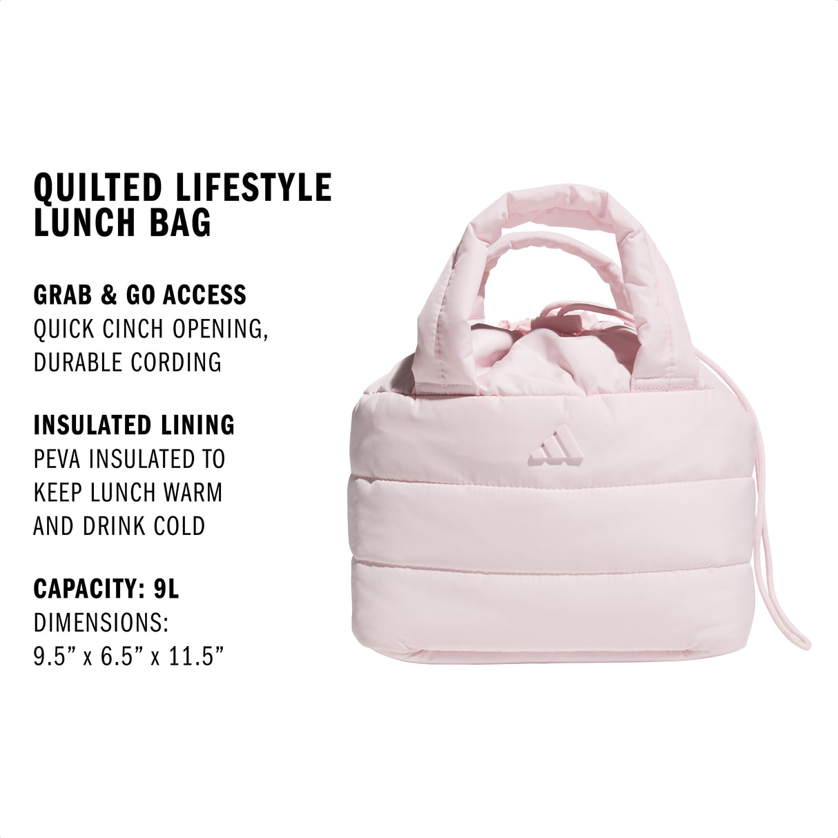 adidas Quilted Lifestyle Lunch Bag-2