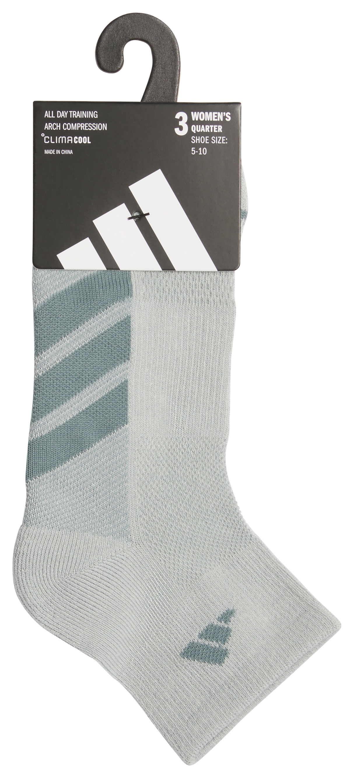 adidas Women's All Day Training 3-Pack Quarter Sock-8