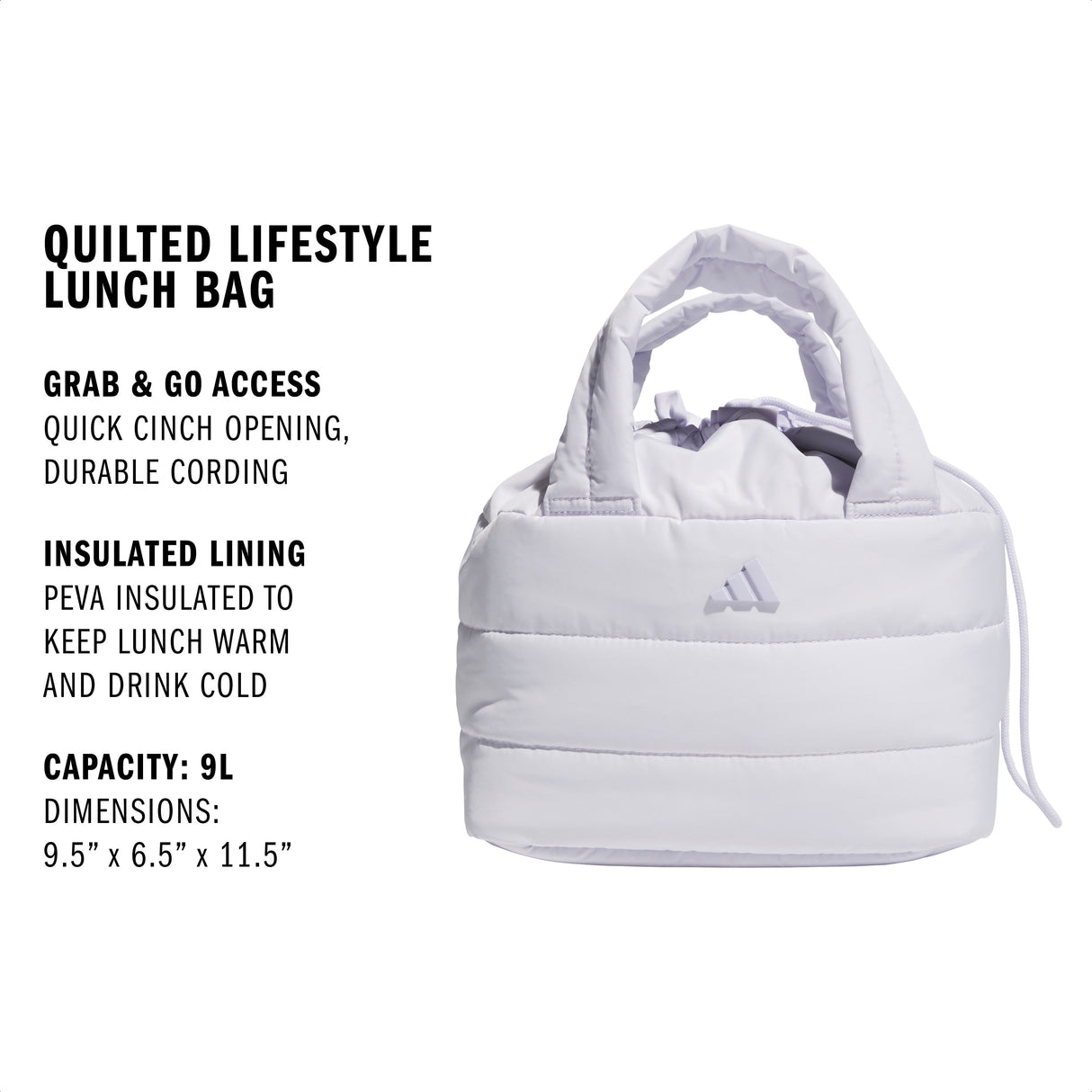 adidas Quilted Lifestyle Lunch Bag-2