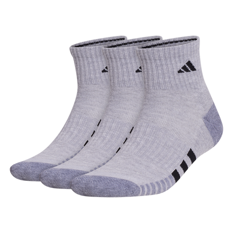 adidas Men's Cushioned 3.0 3-Pack Quarter Sock-1