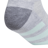 adidas Girl's Athletic Cushioned 6-Pack Quarter Sock-5