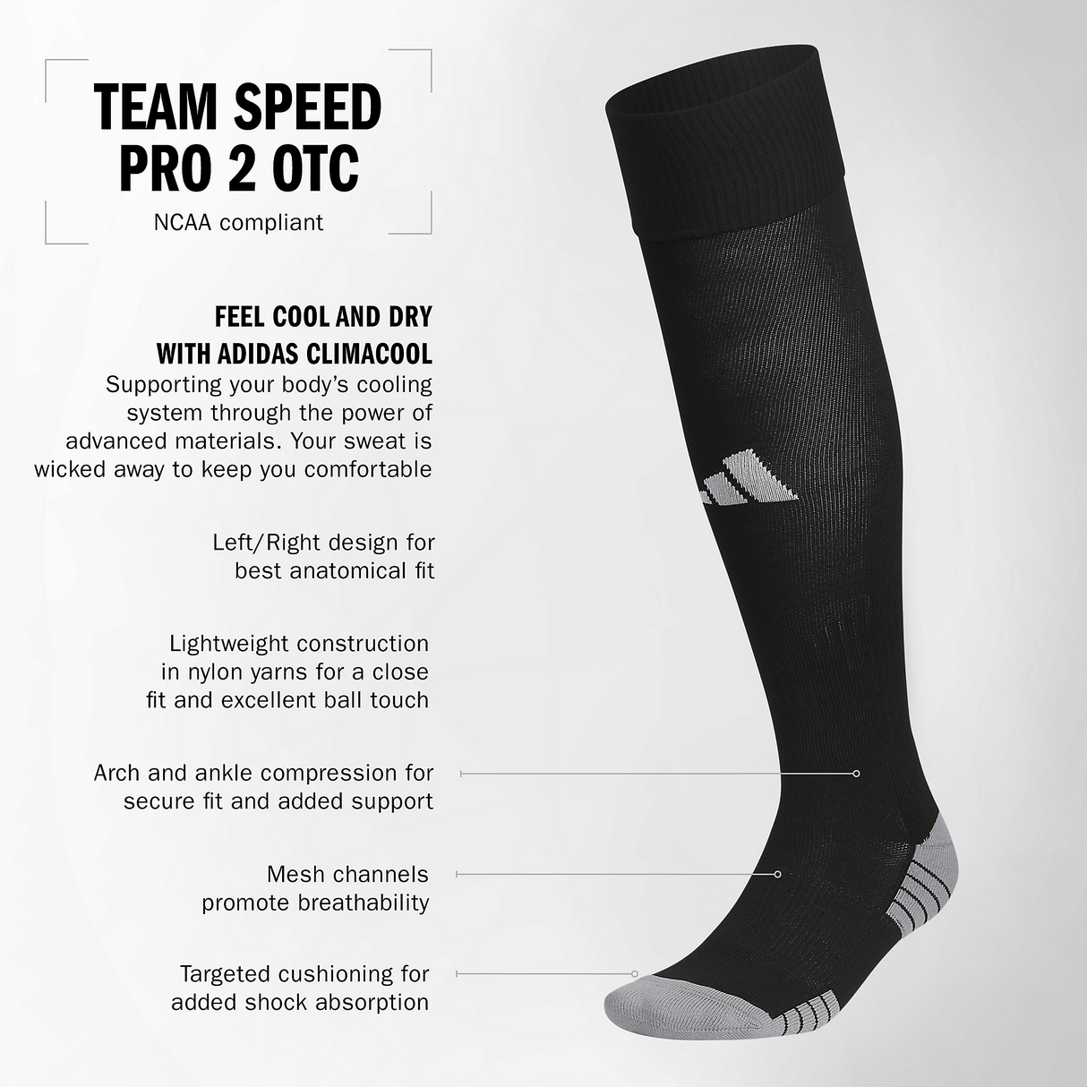 adidas Team Speed Pro 2 OTC Sock-2