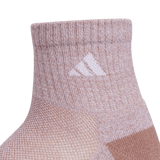 adidas Girl's Athletic Cushioned 6-Pack Quarter Sock-3