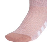adidas Girl's Athletic Cushioned 6-Pack Quarter Sock-4