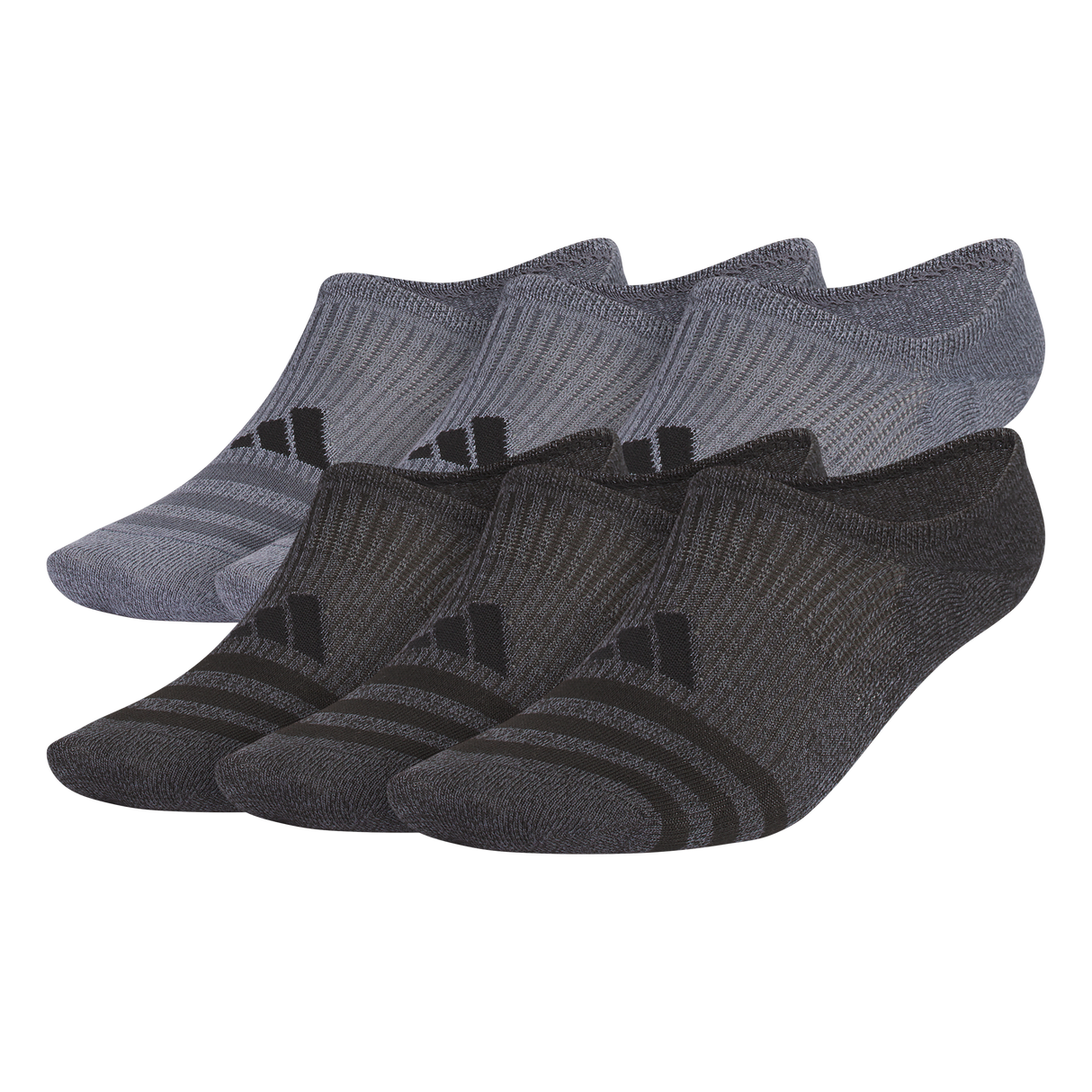 adidas Men's Superlite 3.0 6-Pack Super No Show Sock-1