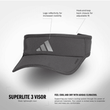 adidas Men's Superlite 3 Visor-3