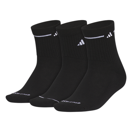 adidas Women's Cushioned Sport 3.0 3-Pack High Quarter Sock-1