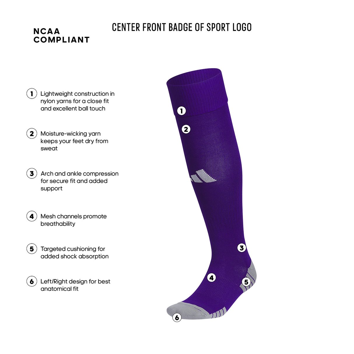 adidas Team Speed Pro 2 OTC Sock-2