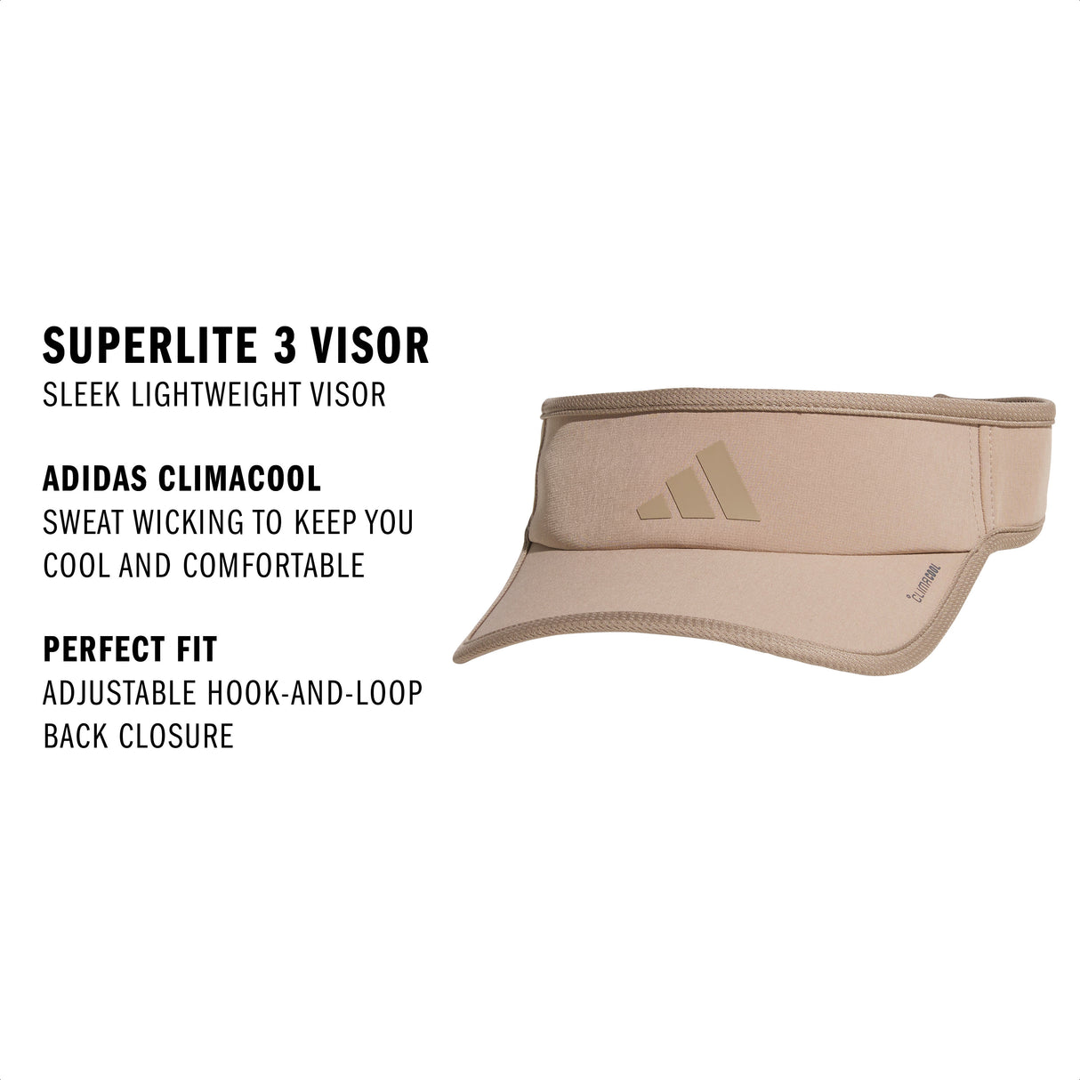 adidas Men's Superlite 3 Visor-3
